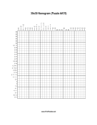 Nonogram - 30x30 - A78 Print Puzzle