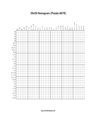Nonogram - 30x30 - A79 Print Puzzle