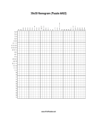Nonogram - 30x30 - A82 Print Puzzle