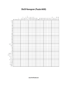 Nonogram - 30x30 - A88 Print Puzzle