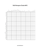 Nonogram - 30x30 - A97 Print Puzzle